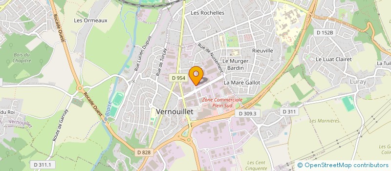 localisation de l'entreprise MONSIEUR FREDERIC MALYSSE-BANCE à LURAY