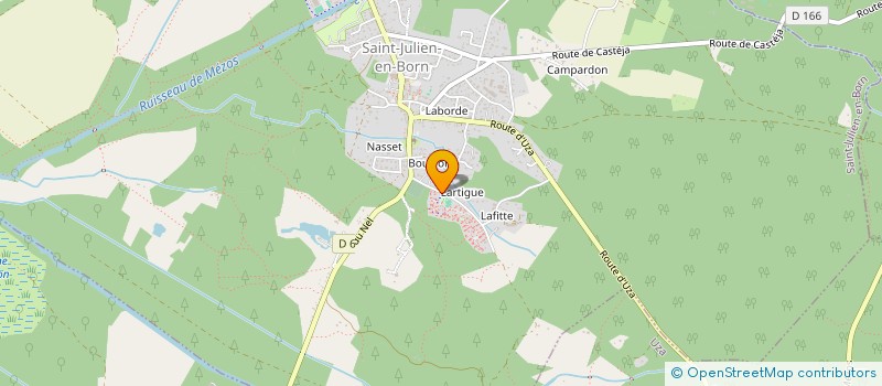 localisation de l'entreprise MONSIEUR FREDERIC MANAUD  SAINT-JULIEN-EN-BORN