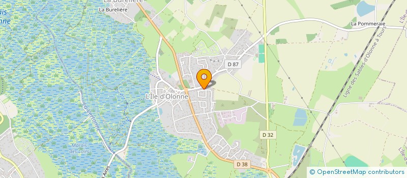 localisation de l'entreprise MONSIEUR FREDERIC MANDIN  L'ILE-D'OLONNE