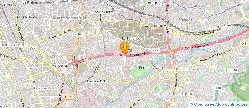localisation de l'entreprise MONSIEUR FREDERIC MANDINA à MARSEILLE