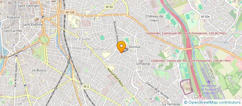 localisation de l'entreprise MONSIEUR FREDERIC MANENC à TOULOUSE
