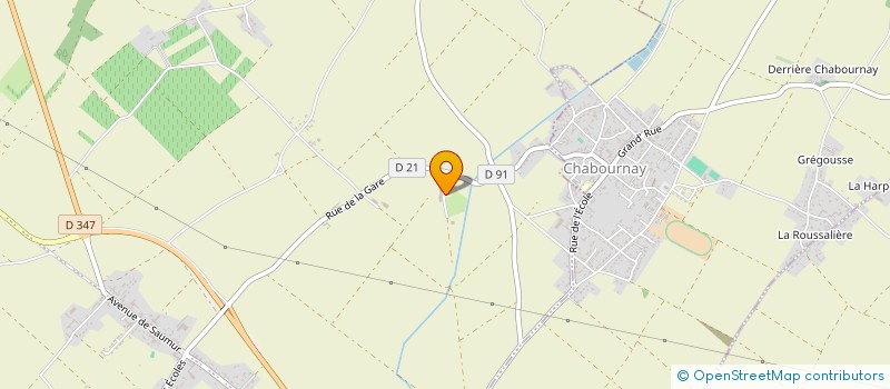 localisation de l'entreprise MONSIEUR FREDERIC MANGION  SAINT-MARTIN-LA-PALLU