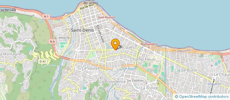 localisation de l'entreprise MONSIEUR FREDERIC MANIQUE à SAINT-DENIS