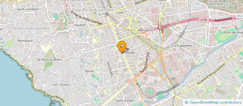 localisation de l'entreprise MONSIEUR FREDERIC MANISCALCHI à MARSEILLE