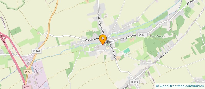 localisation de l'entreprise MONSIEUR FREDERIC MANTEL  ECQUES