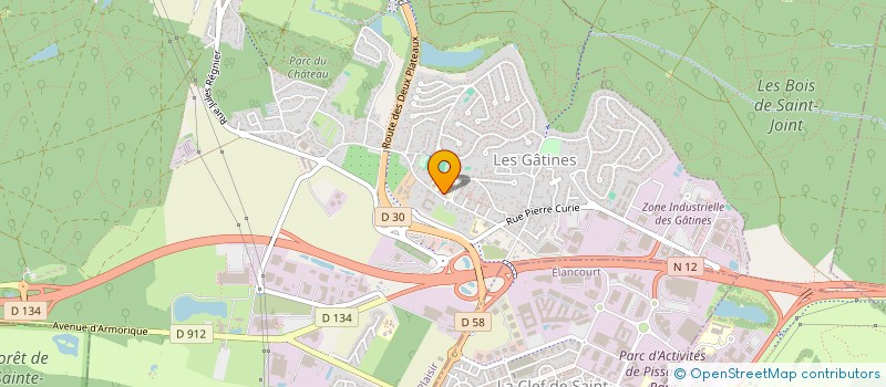 localisation de l'entreprise MONSIEUR FREDERIC MARANJON  PLAISIR