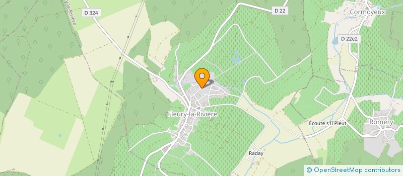 localisation de l'entreprise MONSIEUR FREDERIC MARC  FLEURY-LA-RIVIERE