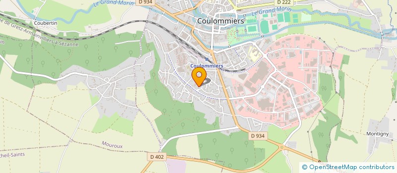 localisation de l'entreprise MONSIEUR FREDERIC MARCHAL à COULOMMIERS