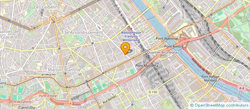 localisation de l'entreprise MONSIEUR FREDERIC MARCHAND à PARIS