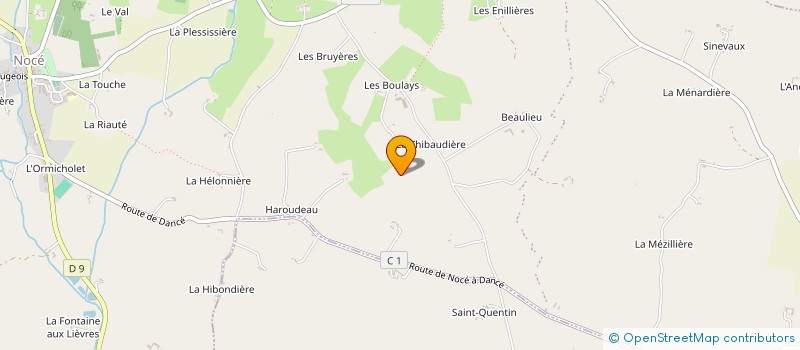 localisation de l'entreprise MONSIEUR FREDERIC MARCHAND à PERCHE-EN-NOCE