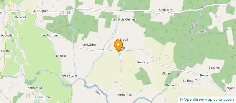 localisation de l'entreprise MONSIEUR FREDERIC MARCOTTE  PLAUDREN