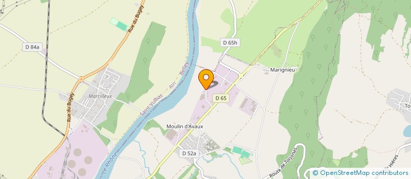 localisation de l'entreprise MONSIEUR FREDERIC MARET à HIERES-SUR-AMBY