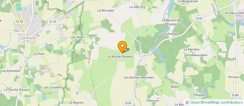 localisation de l'entreprise MONSIEUR FREDERIC MARIAU  MEILLAC