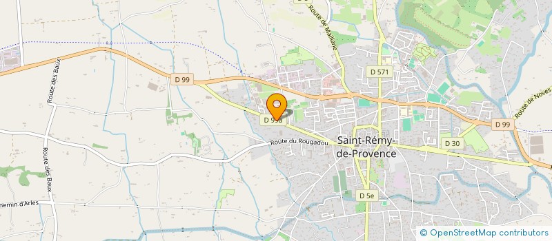 localisation de l'entreprise MONSIEUR FREDERIC MARIE à SAINT-REMY-DE-PROVENCE