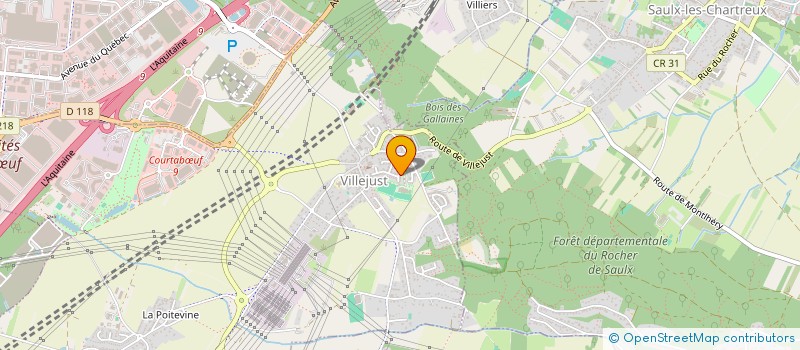 localisation de l'entreprise MONSIEUR FREDERIC MARINEL  VILLEJUST