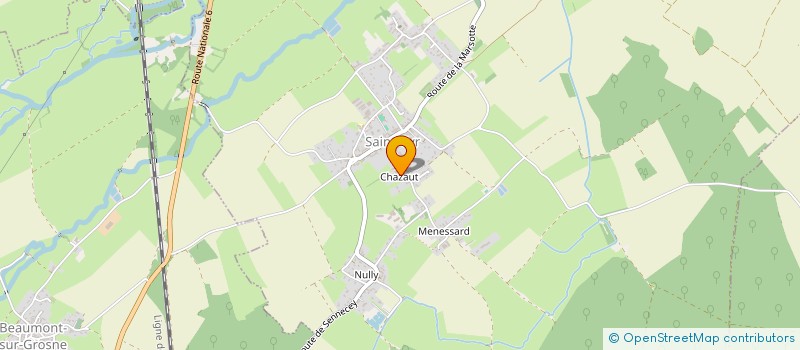 localisation de l'entreprise MONSIEUR FREDERIC MARION  SAINT-CYR