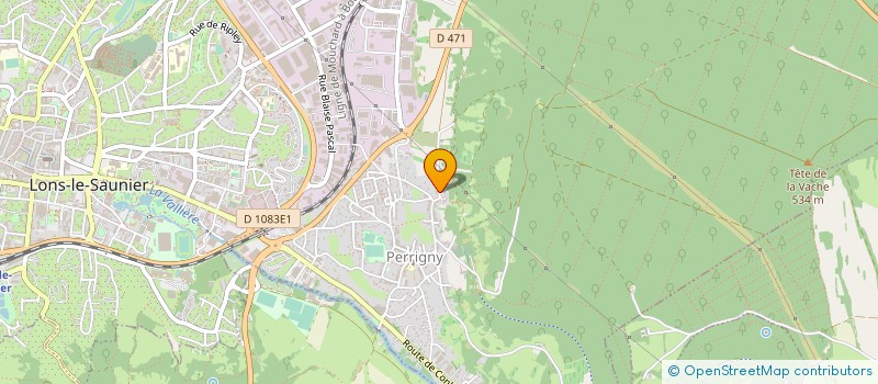 localisation de l'entreprise MONSIEUR FREDERIC MARION à PERRIGNY