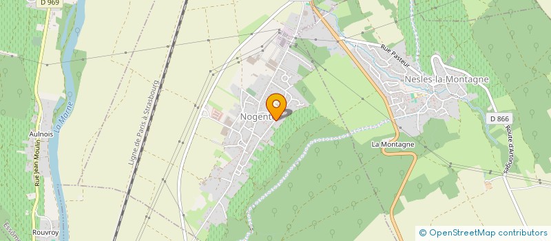 localisation de l'entreprise MONSIEUR FREDERIC MARION à NOGENTEL