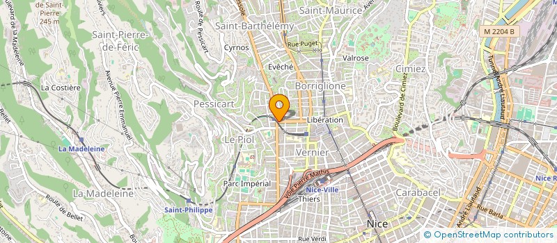 localisation de l'entreprise MONSIEUR FREDERIC MARKARIAN à NICE