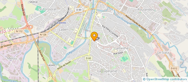 localisation de l'entreprise MONSIEUR FREDERIC MARQUES  CASTRES