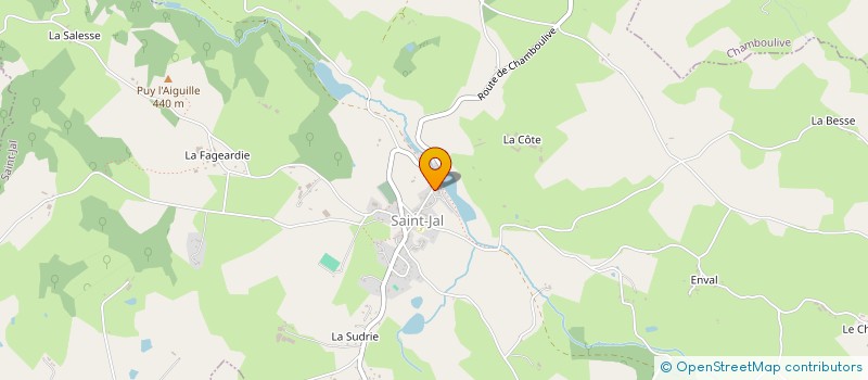 localisation de l'entreprise MONSIEUR FREDERIC MARQUES  SAINT-JAL