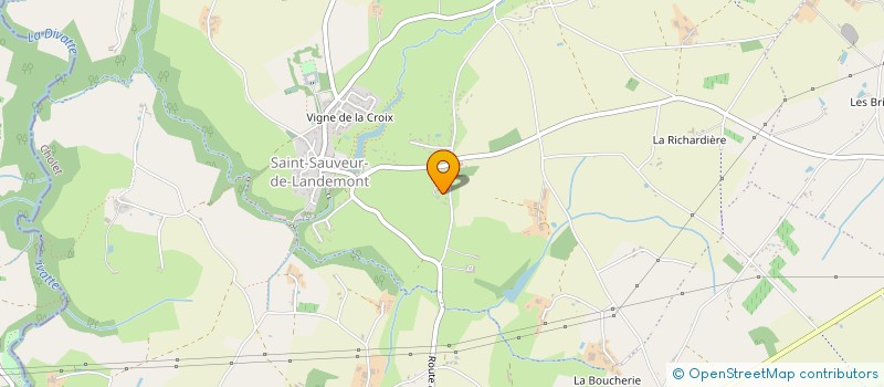 localisation de l'entreprise MONSIEUR FREDERIC MARQUET  OREE-D'ANJOU