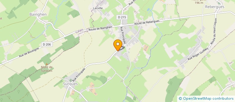 localisation de l'entreprise MONSIEUR FREDERIC MARSEILLE  SURQUES