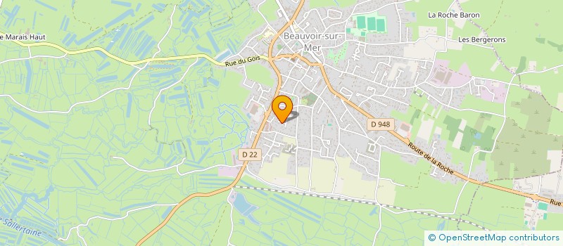 localisation de l'entreprise MONSIEUR FREDERIC MARTEL à BEAUVOIR-SUR-MER