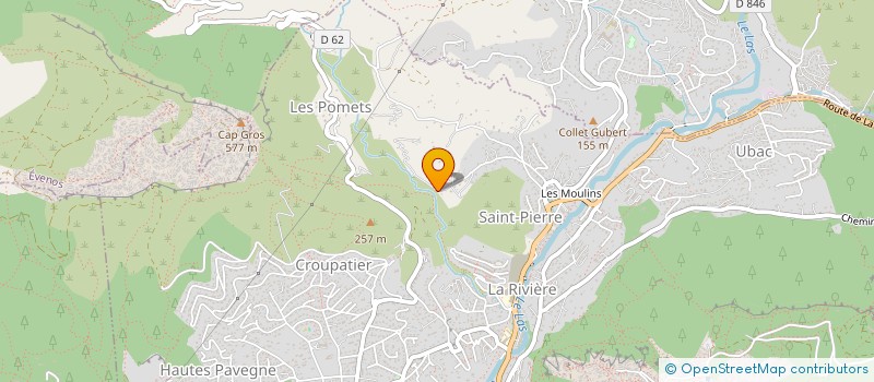 localisation de l'entreprise MONSIEUR FREDERIC MARTIN  TOULON