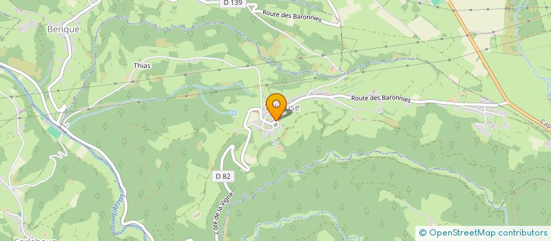 localisation de l'entreprise MONSIEUR FREDERIC MARTIN  SARLABOUS