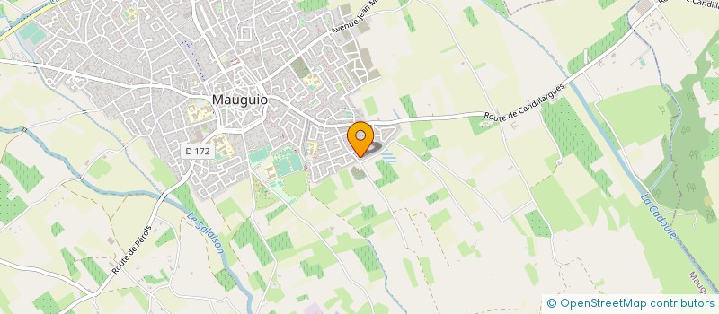 localisation de l'entreprise MONSIEUR FREDERIC MARTINEZ  MAUGUIO