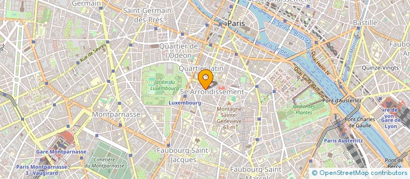 localisation de l'entreprise MONSIEUR FREDERIC MARTINEZ  PARIS