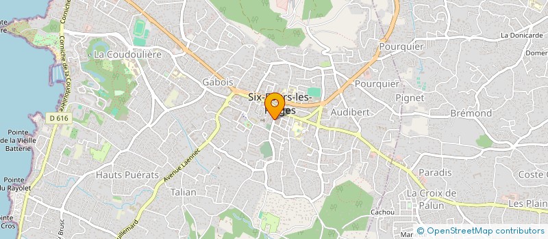 localisation de l'entreprise MONSIEUR FREDERIC MAS à SIX-FOURS-LES-PLAGES