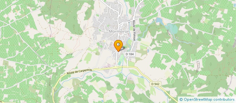 localisation de l'entreprise MONSIEUR FREDERIC MASNATA  MORMOIRON