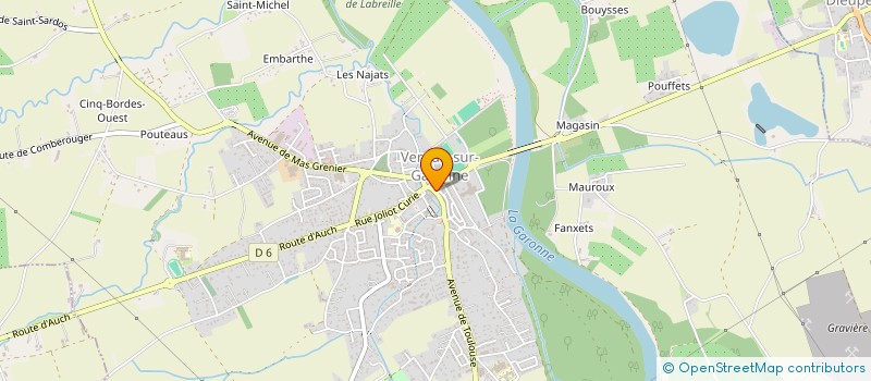 localisation de l'entreprise MONSIEUR FREDERIC MASSEIL  VERDUN-SUR-GARONNE