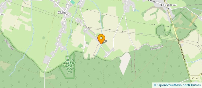 localisation de l'entreprise MONSIEUR FREDERIC MASSERON  L'OREE DE MORMAL