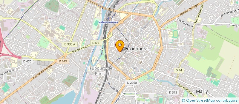 localisation de l'entreprise MONSIEUR FREDERIC MASSIN à VALENCIENNES