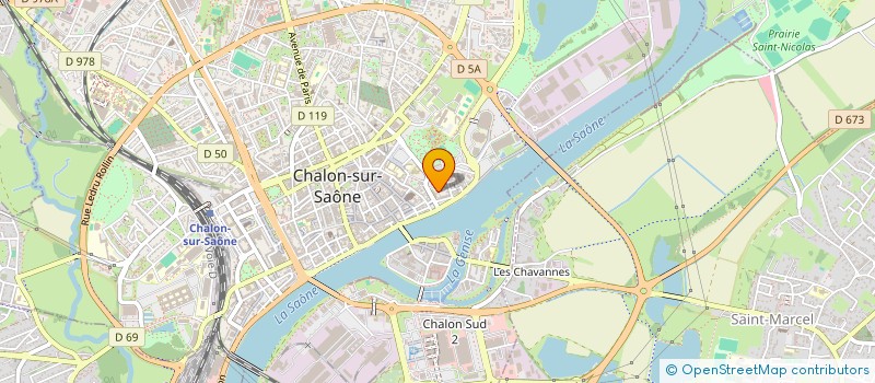 localisation de l'entreprise MONSIEUR FREDERIC MASSIOT  CHALON-SUR-SAONE