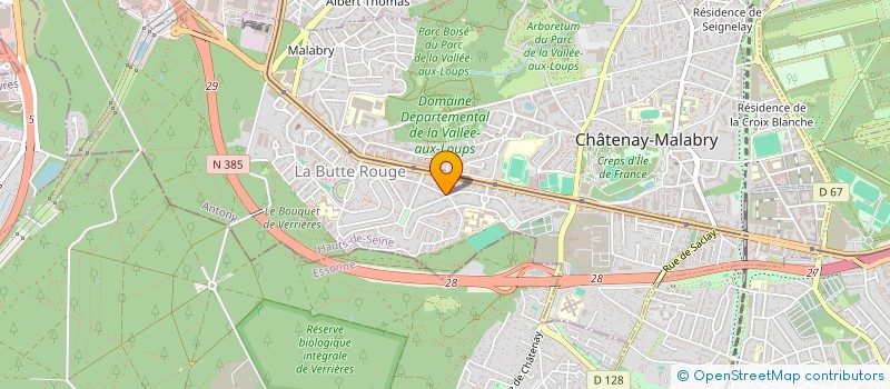 localisation de l'entreprise MONSIEUR FREDERIC MATHIEU à CHATENAY-MALABRY