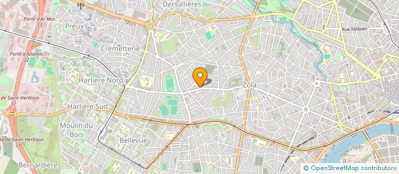 localisation de l'entreprise MONSIEUR FREDERIC MATHIEU à NANTES