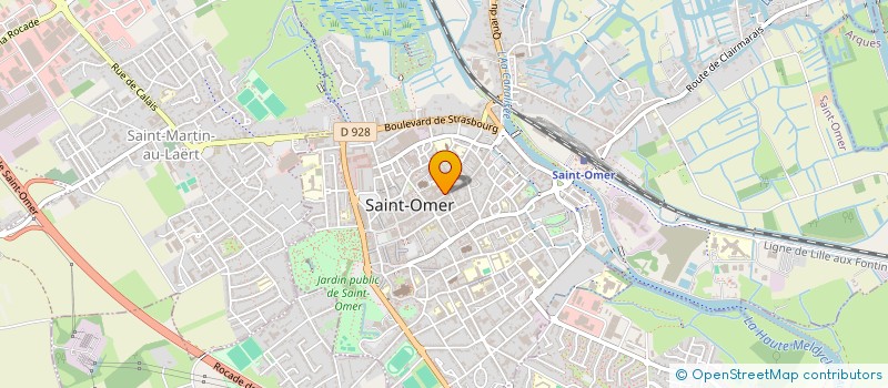 localisation de l'entreprise MONSIEUR FREDERIC MATTA à SAINT-OMER