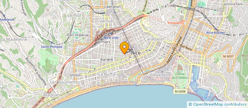 localisation de l'entreprise MONSIEUR FREDERIC MATTEI à NICE