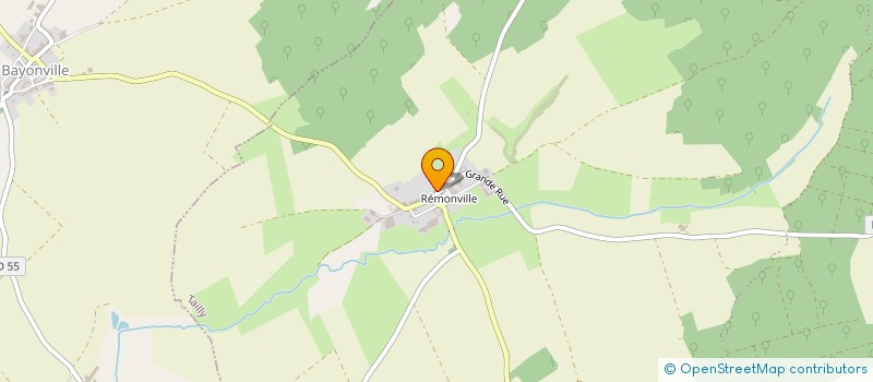 localisation de l'entreprise MONSIEUR FREDERIC MATTON  TAILLY