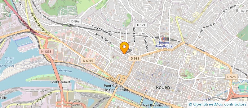 localisation de l'entreprise MONSIEUR FREDERIC MATTRAT  ROUEN