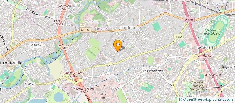 localisation de l'entreprise MONSIEUR FREDERIC MAUCCI à TOULOUSE