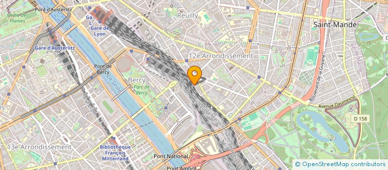 localisation de l'entreprise MONSIEUR FREDERIC MAUJOIN  PARIS