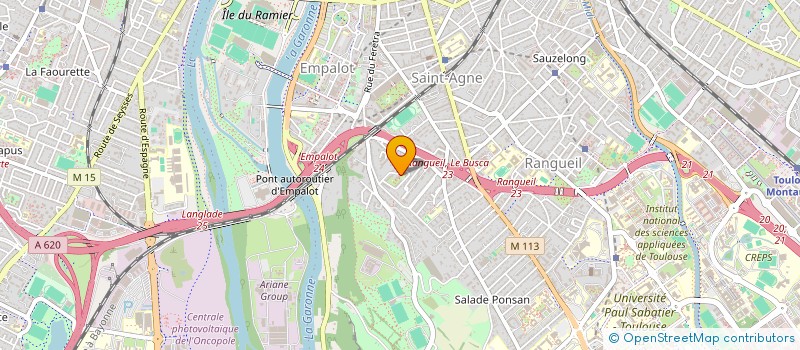 localisation de l'entreprise MONSIEUR FREDERIC MAUPOME à TOULOUSE