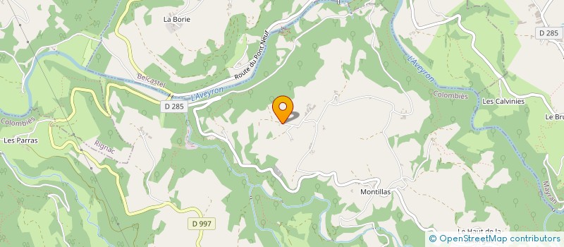 localisation de l'entreprise MONSIEUR FREDERIC MAUREL  COLOMBIES