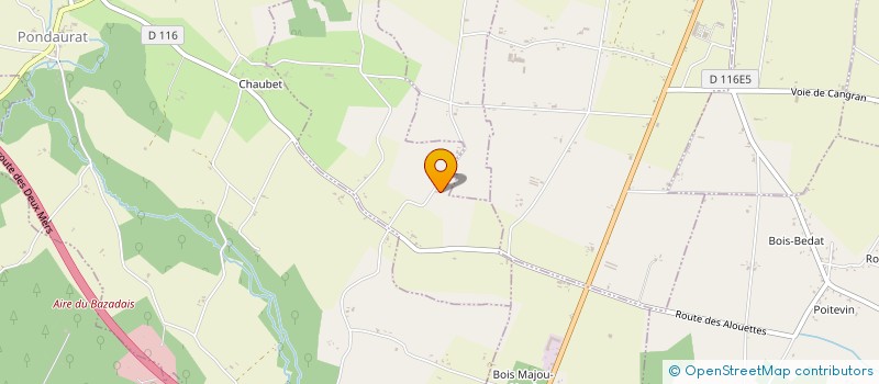 localisation de l'entreprise MONSIEUR FREDERIC MAURICE  PUYBARBAN