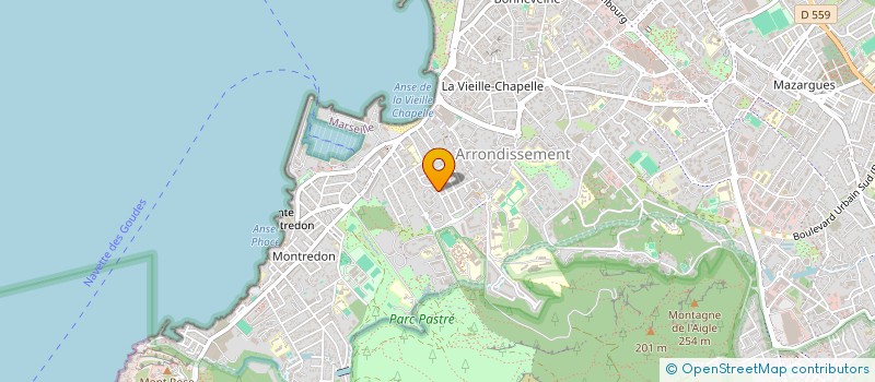 localisation de l'entreprise MONSIEUR FREDERIC MAURIN  MARSEILLE